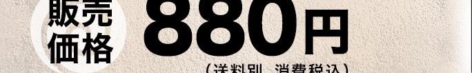 �̔����i 880�~�i�����ʁE����ō��j