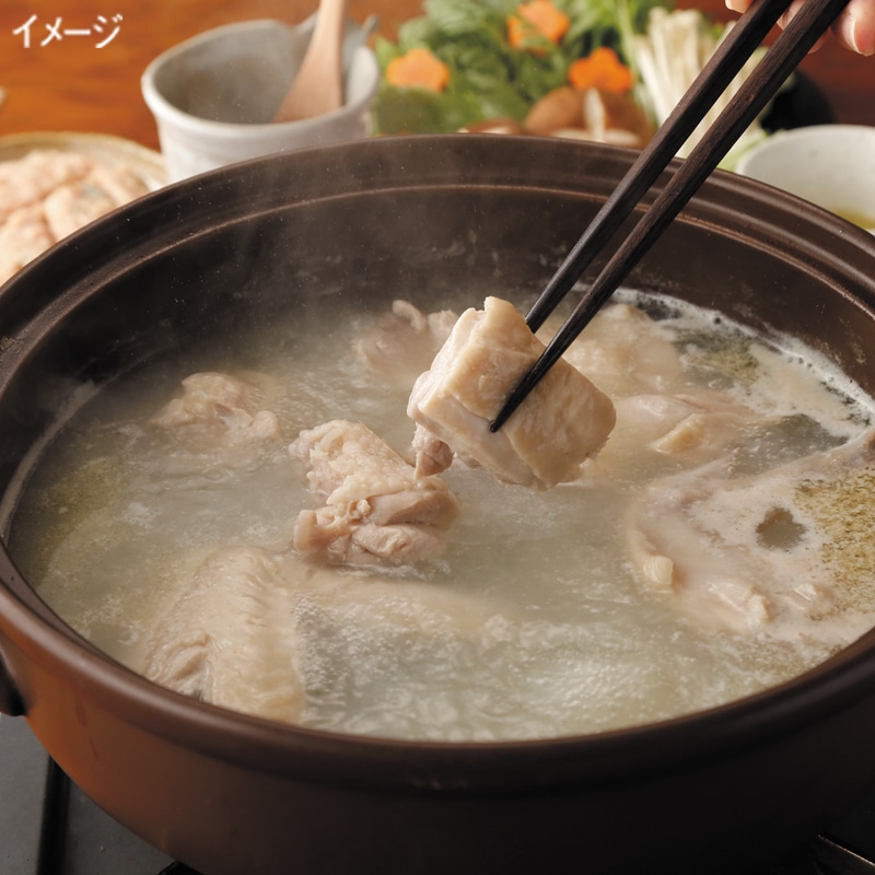 ＜※お歳暮対象商品＞煮込み麺付きで〆まで美味しい鳥藤の水炊き