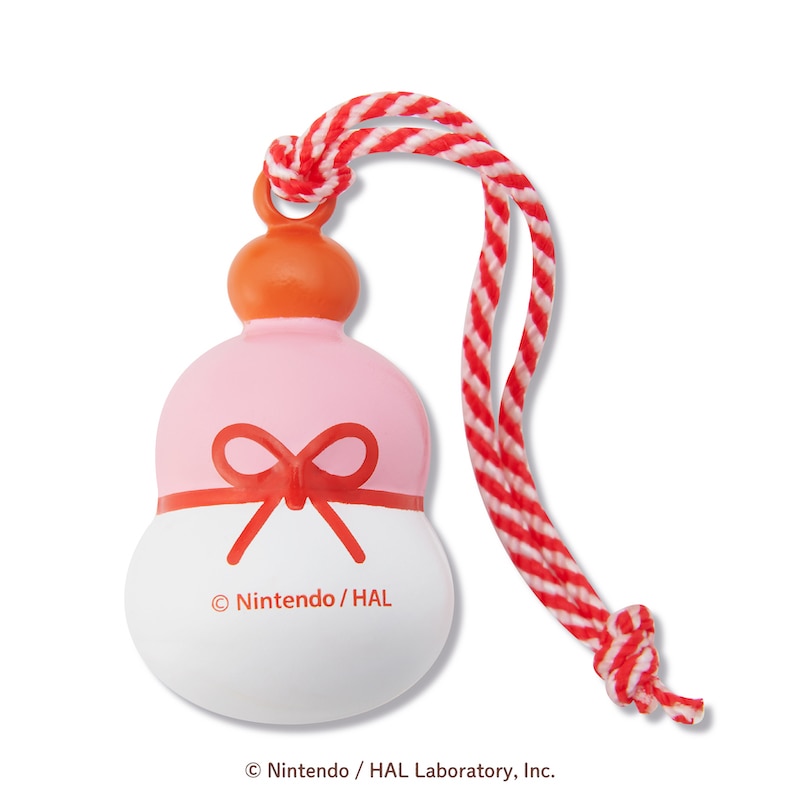 星のカービィ ころ鈴根付 おもちカービィ（ほおばり）｜郵便局の