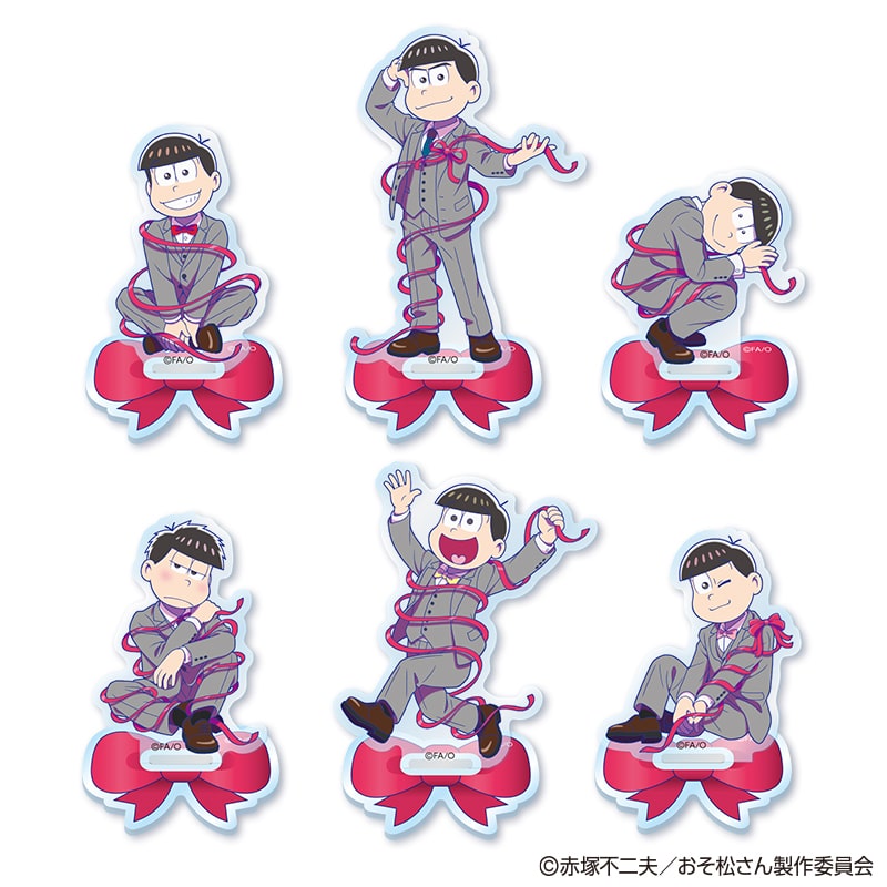 おそ松さん しま松 アクリルスタンド プロポーズ おそ松カラ松一松　3つセット Amazon.co.jp: おそ松さん 松野 チョロ松 しま松 タキシード