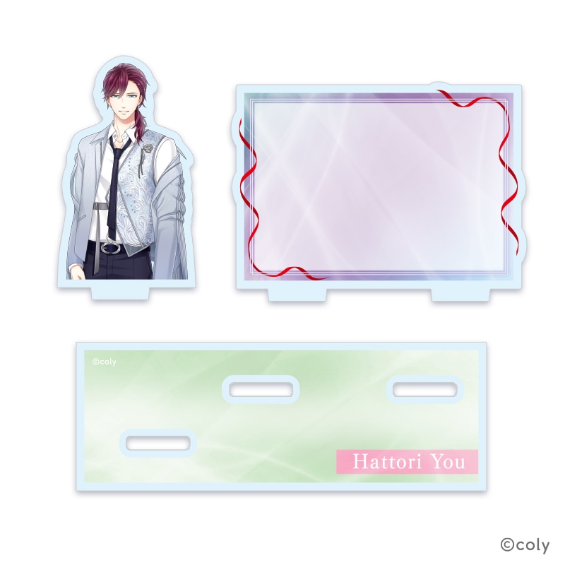 スタンドマイヒーローズ」9th Anniversary アクリルメモスタンド 服部