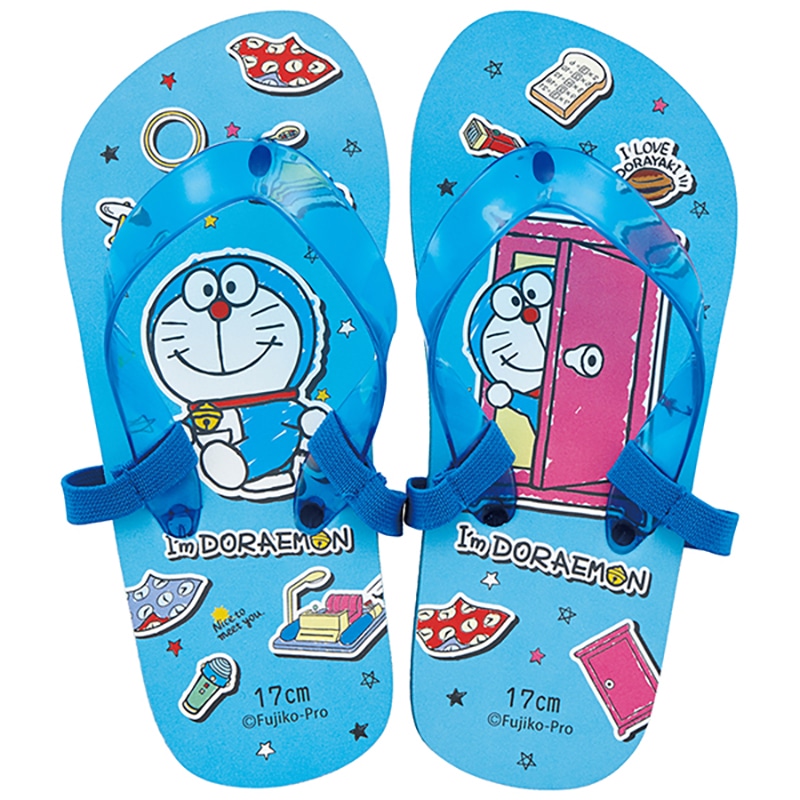 ビーチサンダル (17cm) I'm Doraemon ステッカー SDBE17