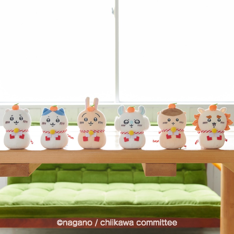 【限定】ちいかわ ハチワレ 郵便局 コラボ おもちもちもち ぬいぐるみ【完売】