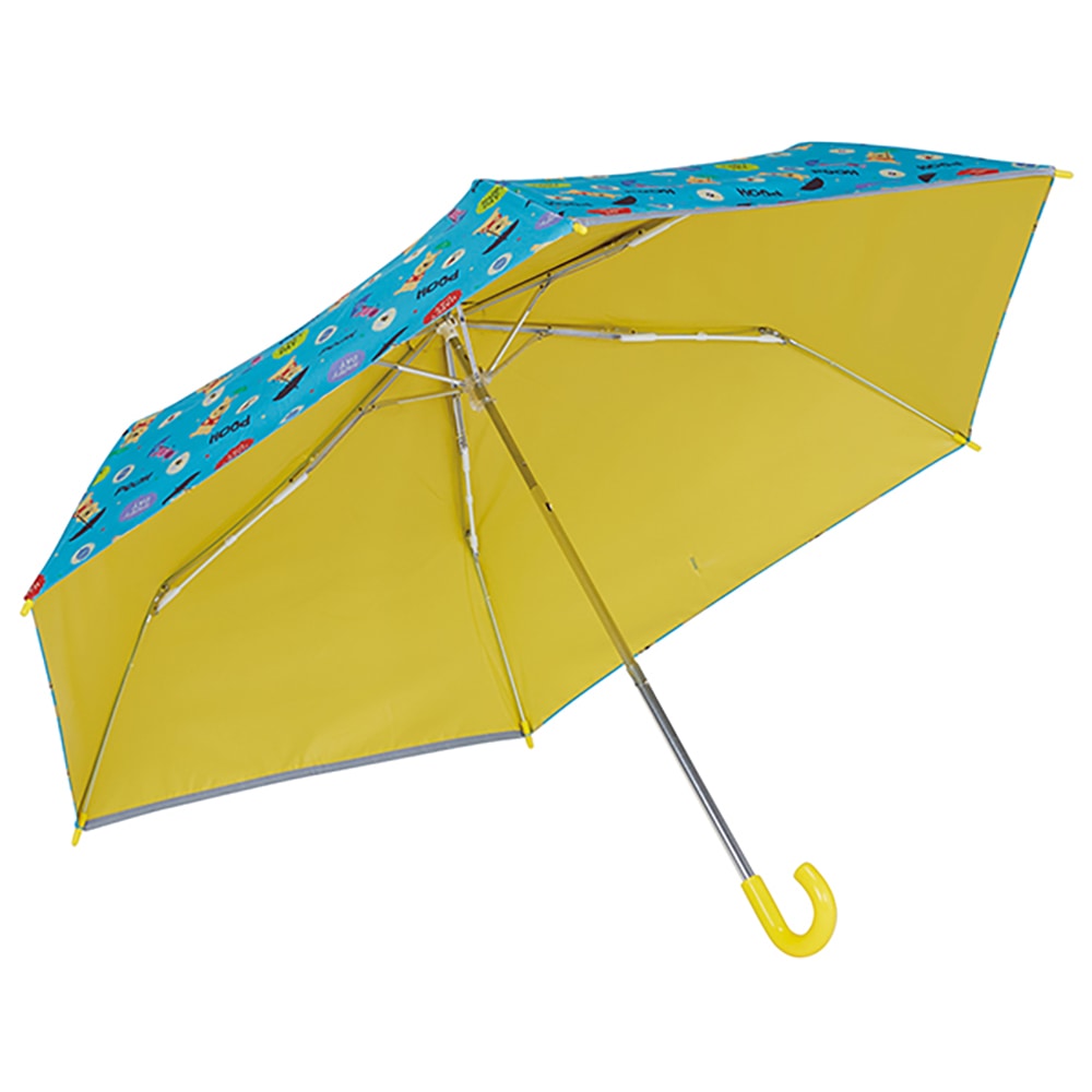 子供用晴雨兼用折りたたみ傘 50cm くまのプーさん UBOTSR1