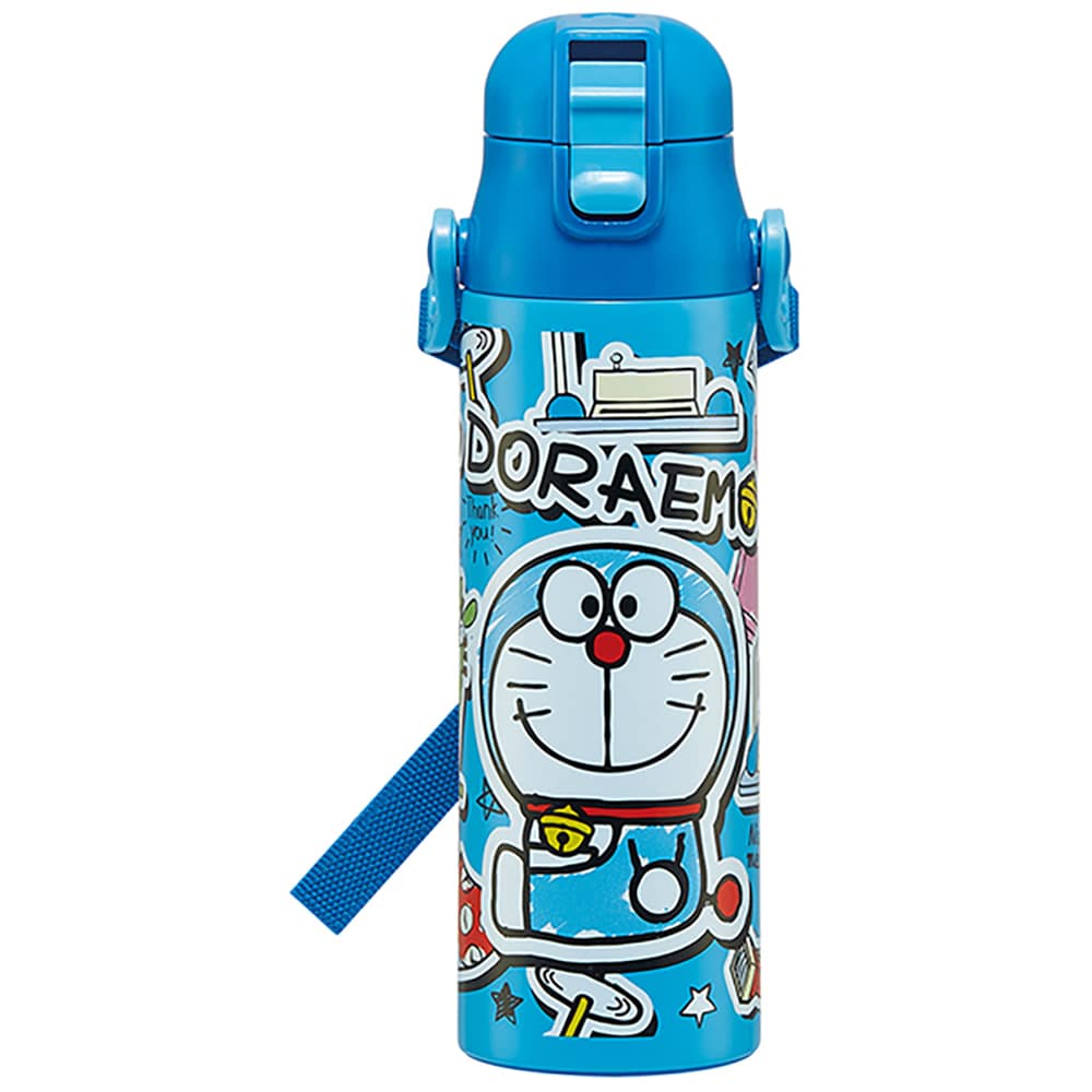 超軽量・コンパクト2WAYステンレスボトル 580ml I'm Doraemon ステッカー SKDC6