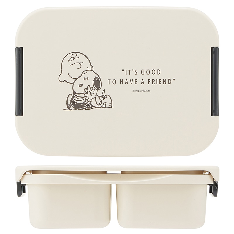 抗菌セパレート型タイトランチボックス 900ml PEANUTS バッジ PTLBS9AG