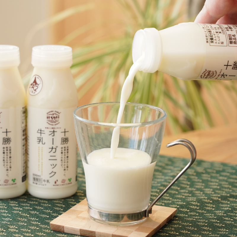 十勝オーガニック牛乳 200ml×6本｜郵便局のネットショップ