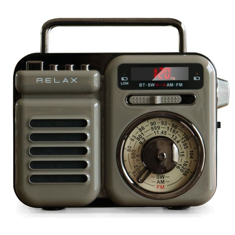 RELAX マルチレトロラジオ（ウォームグレー）