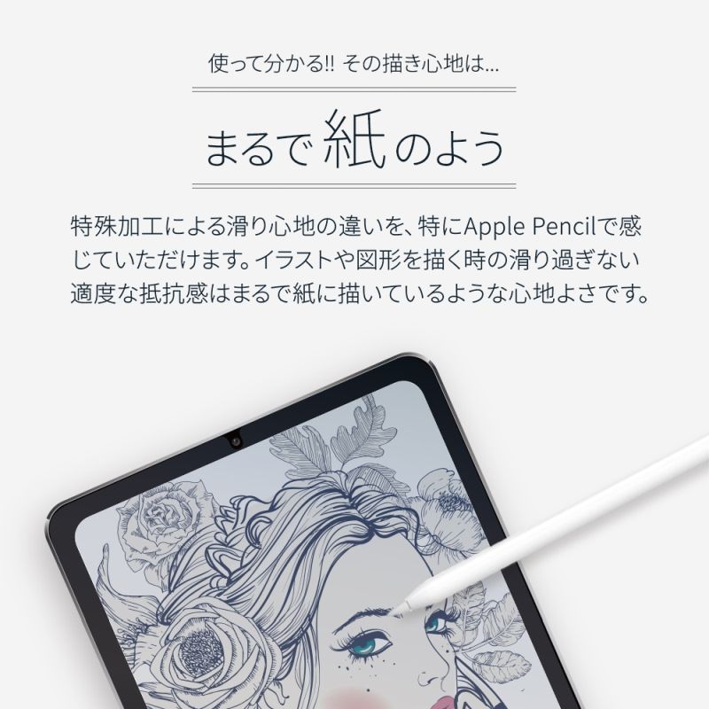 iPad mini 8.3inch対応 紙のような描き心地フィルムAG