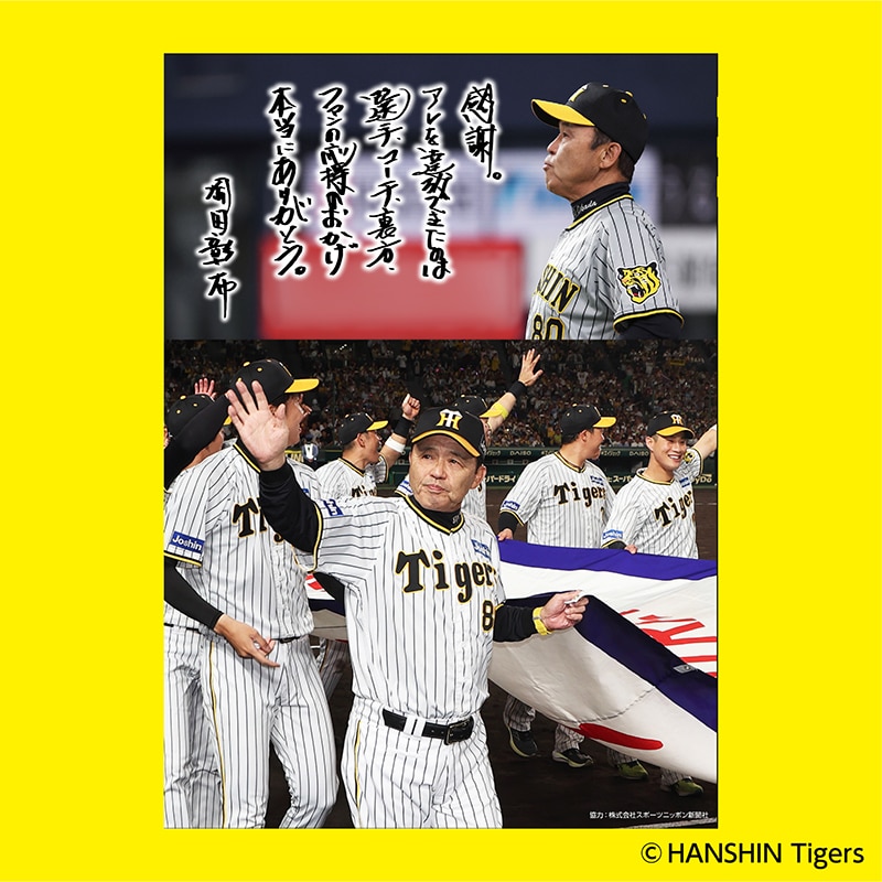 阪神タイガース 2023 JERAセントラル・リーグ優勝記念フレーム切手