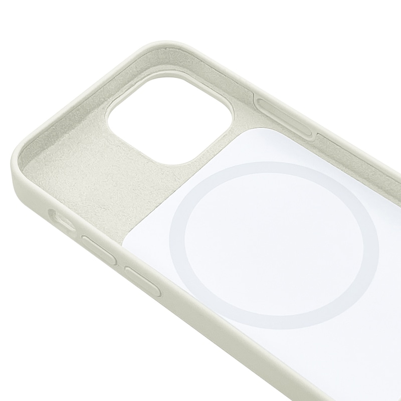 iPhone13 Pro ケース カバー ハイブリッド 耐衝撃吸収 MagSafe対応　グレー