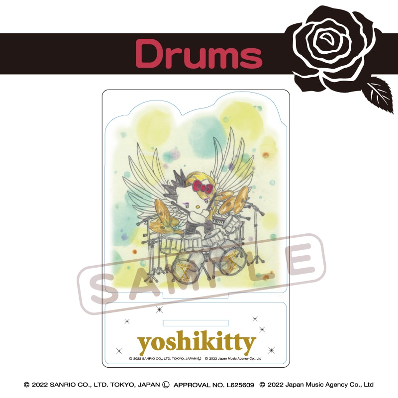 yoshikitty アクリルスタンド　Drums