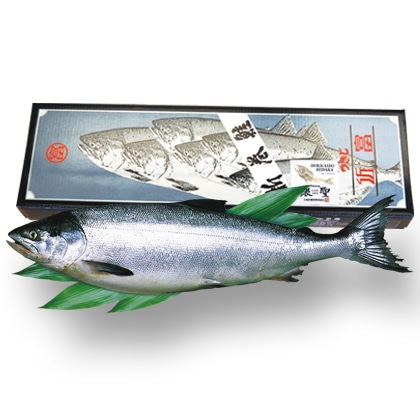 <※お歳暮対象商品>新巻鮭(銀聖)
