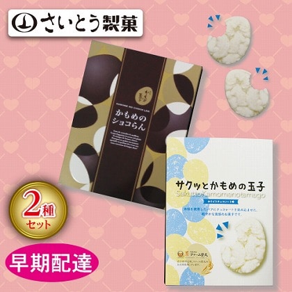 【早期配達】かもめショコらん・サクッと2種セット