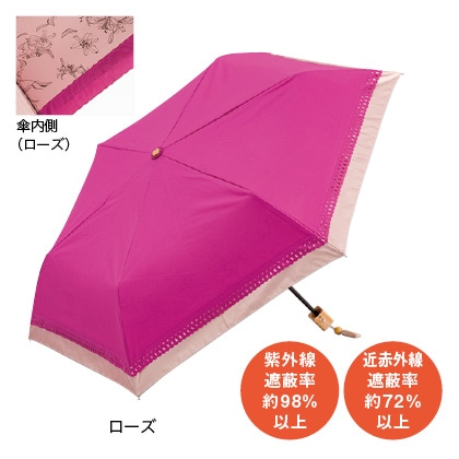 晴雨兼用日傘（ローズ）