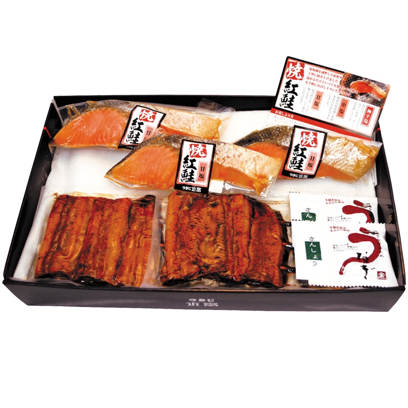 ＜※お中元対象商品＞鰻串焼・焼紅鮭