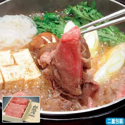 <※お歳暮対象商品>松阪牛すき焼き用 600g