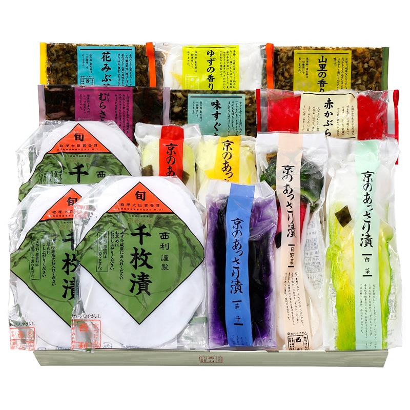 お歳暮対象商品＞西利 京のあっさり漬（東海版）｜郵便局のネットショップ
