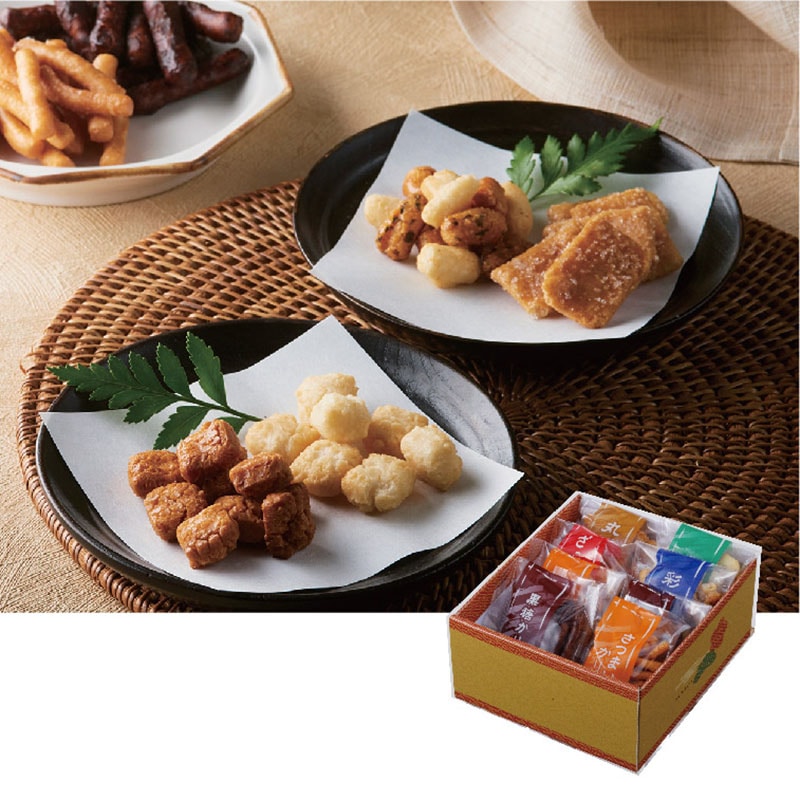 <※お歳暮対象商品>彩食工房 おかきかりんとう詰合せ(西日本版)