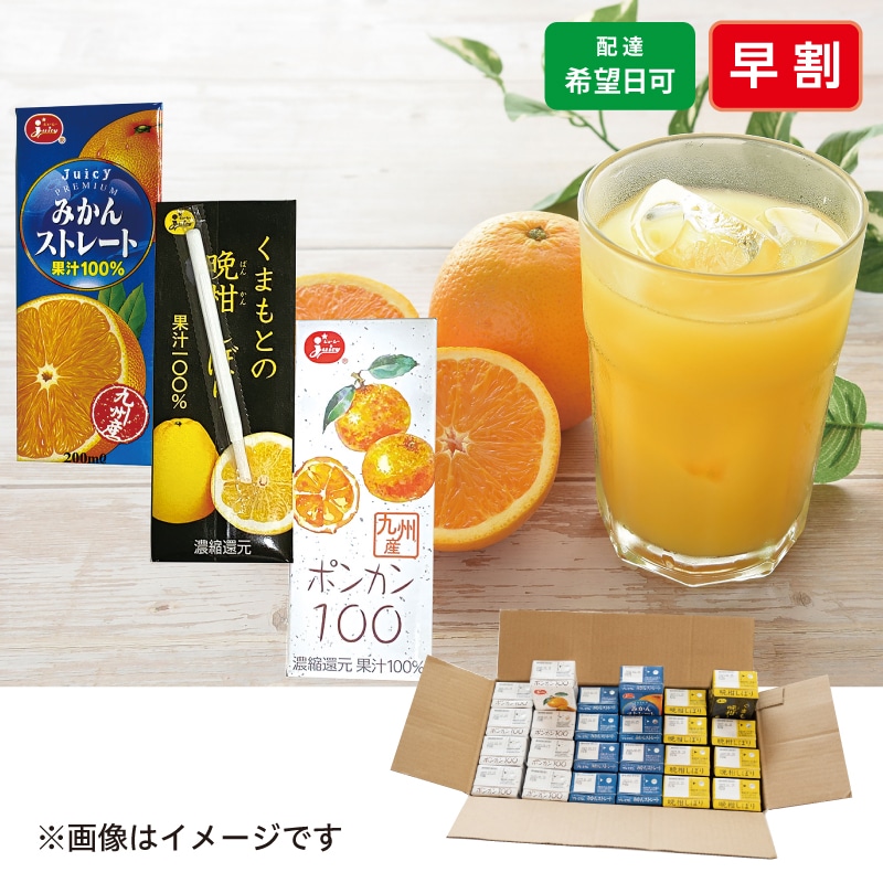 ＜※母の日対象商品＞九州の柑橘ジュース（アソートセット）