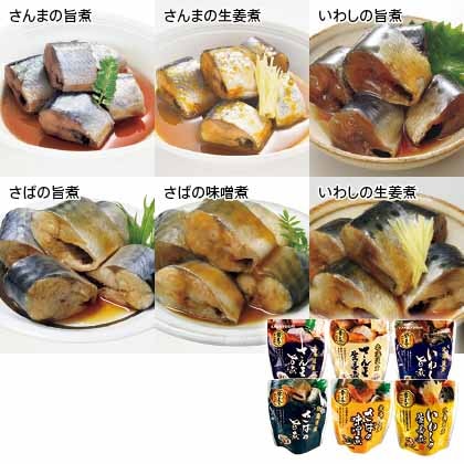 北海道産　こだわり煮魚６種詰合せ