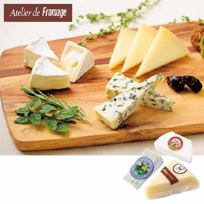 ＜アトリエ・ド・フロマージュ＞チーズ３種詰合せ