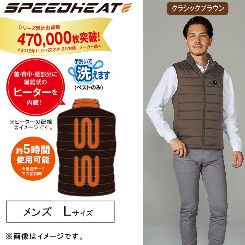 全商品オープニング価格 SPEEDHEAT スピードヒート 温熱ベスト