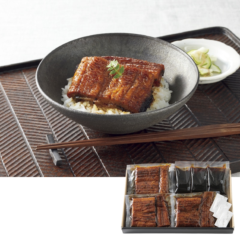 <※お中元対象商品>京料理 六盛 うなぎの蒲焼セット(西日本版)