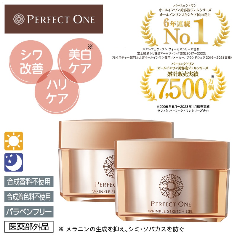 2個 パーフェクトワン PERFECT ONE 薬用リンクルストレッチジェル