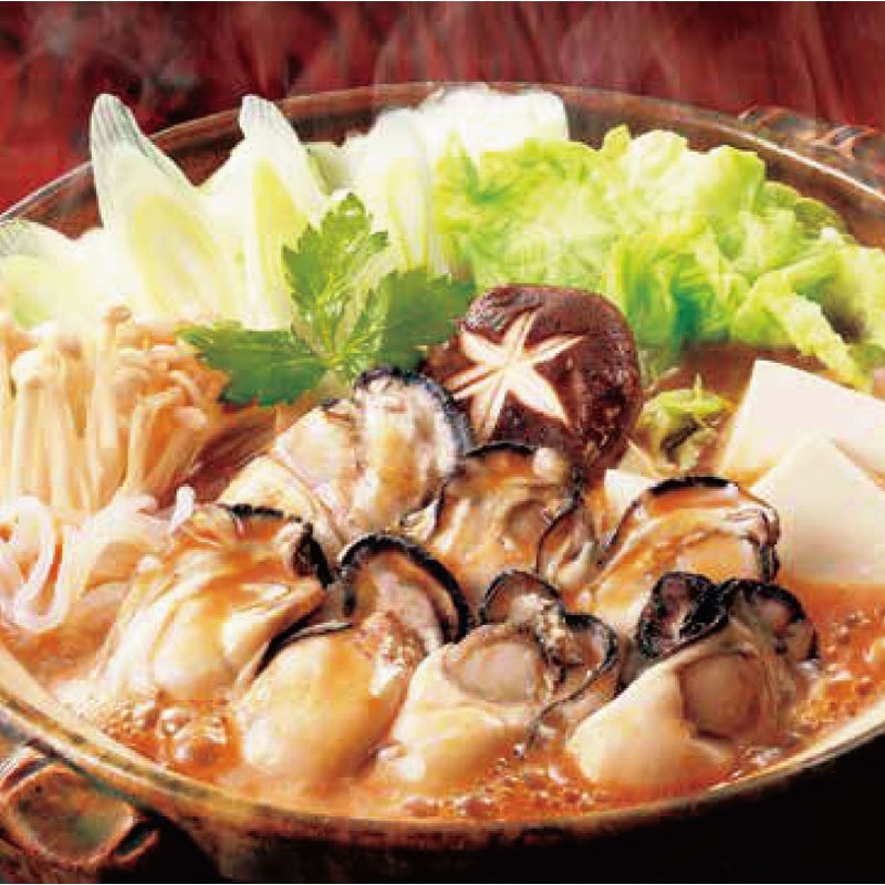 広島産牡蠣の土手鍋セット