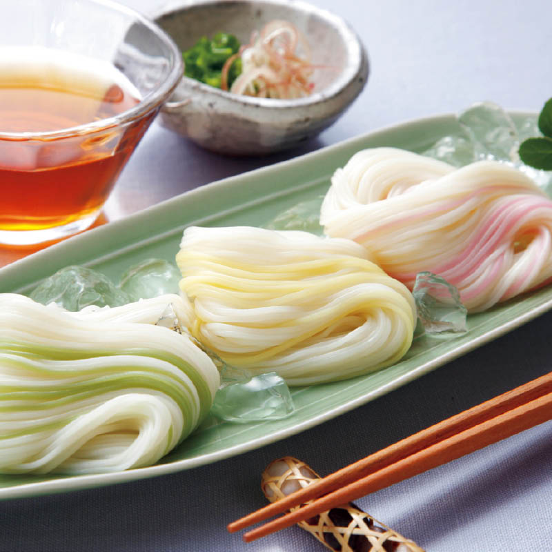 <お中元>揖保乃糸素麺・特級品三彩麺CXS30