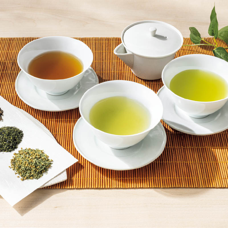 <お中元><松翁園なべしま銘茶>有機茶3種セット