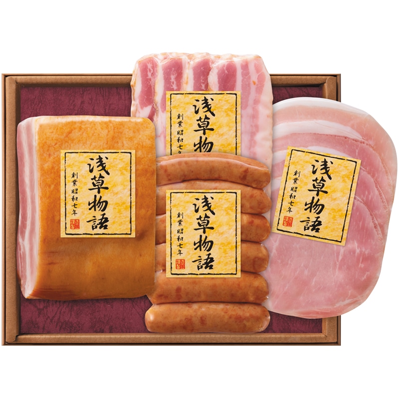 <お中元>浅草ハム「浅草物語」詰合せ