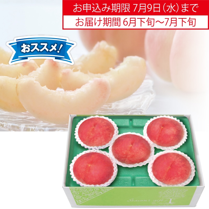 <お中元>山梨県産 一宮の水蜜桃(東日本版)