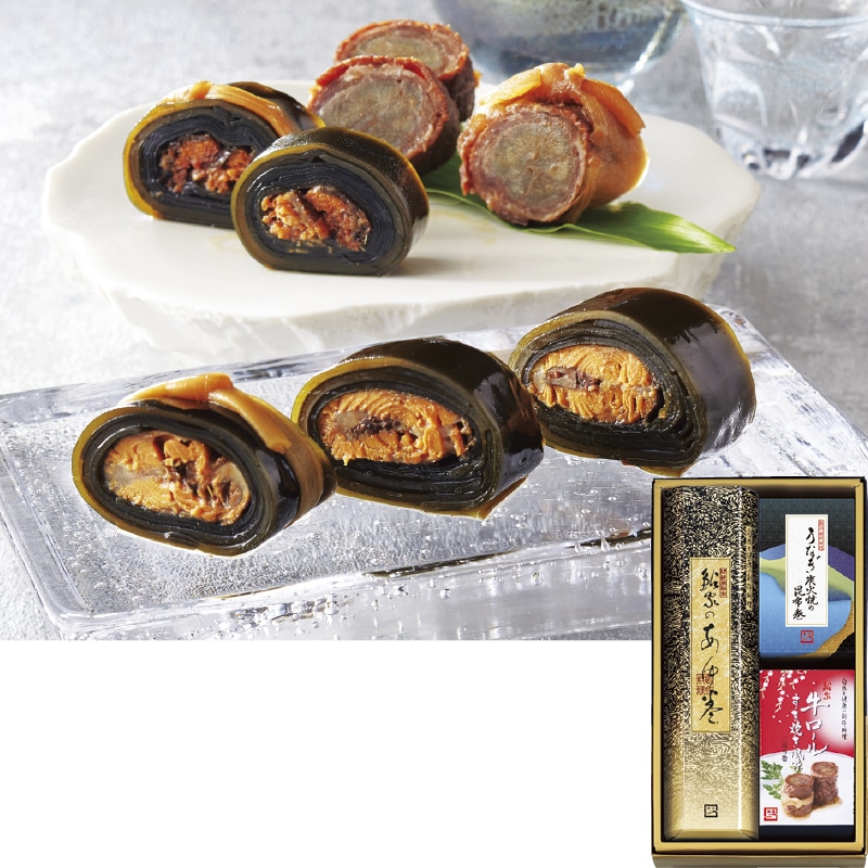 <お中元>鮎家 鮎家の巻物詰合せ(東海版)