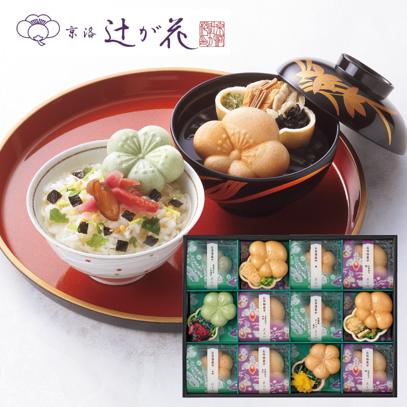 <お中元>京都 辻が花 お茶漬・お吸物最中詰合せ(西日本版)