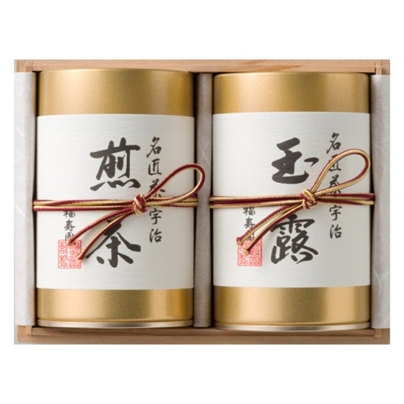 【当店一番人気】 お中元＞福寿園 宇治銘茶 詰合せ（西日本版）｜郵便局のネット 手提げ・レッスンバッグ・入園グッズ