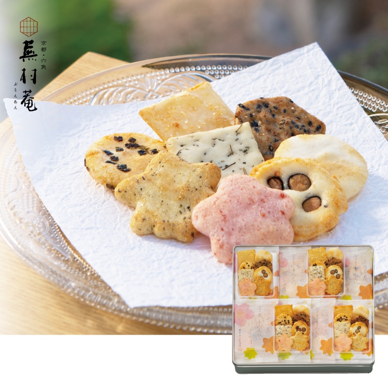 <お中元>京都・六角 蕪村菴 蕪村あられ春秋(西日本版)
