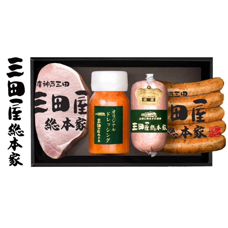 <お中元>三田屋総本家 ハム詰合せ(西日本版)