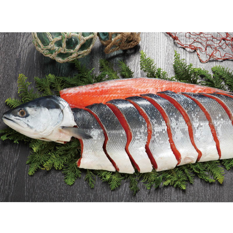 <お歳暮>紅鮭 姿切身造り