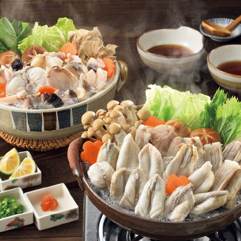 <お歳暮>東西味くらべ(国産天然ふぐとあんこう鍋)