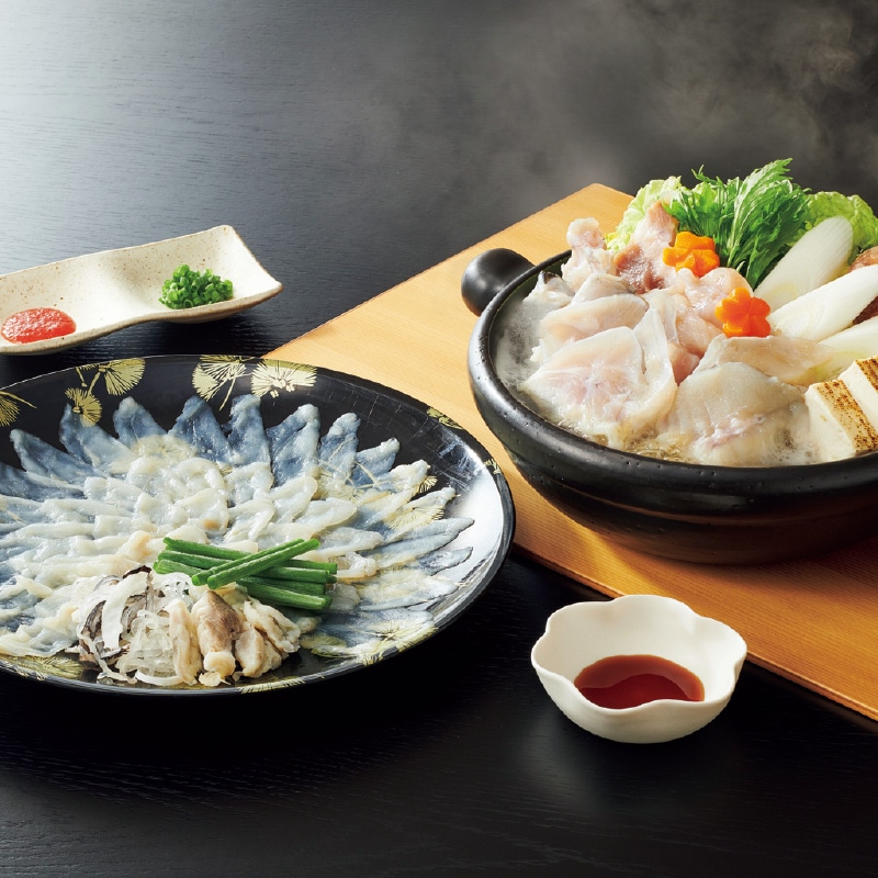 <お歳暮>ふぐの王様とらふぐ尽くし(刺身・ちり鍋)