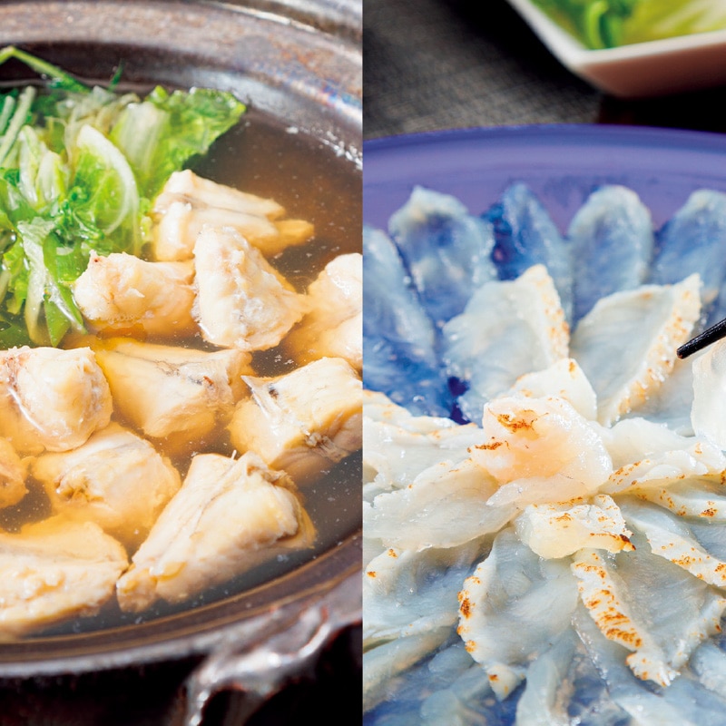 <お歳暮>讃岐でんぶく刺し盛とちり鍋セット