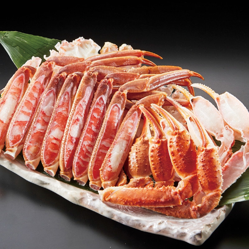 <お歳暮>生ずわいがに(カット削ぎ)1kg