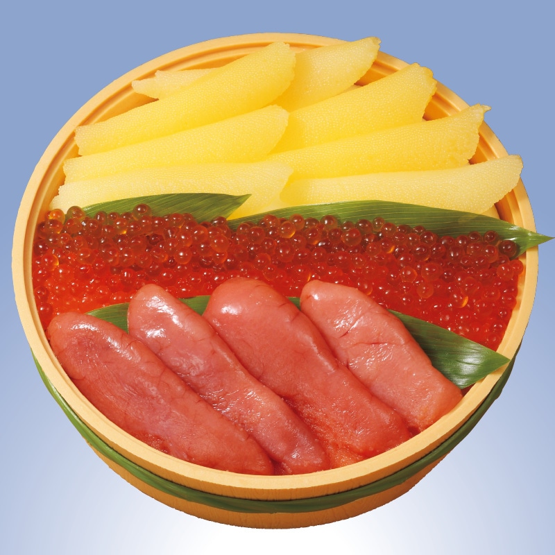 <お歳暮>味付数の子・いくら・たらこセット