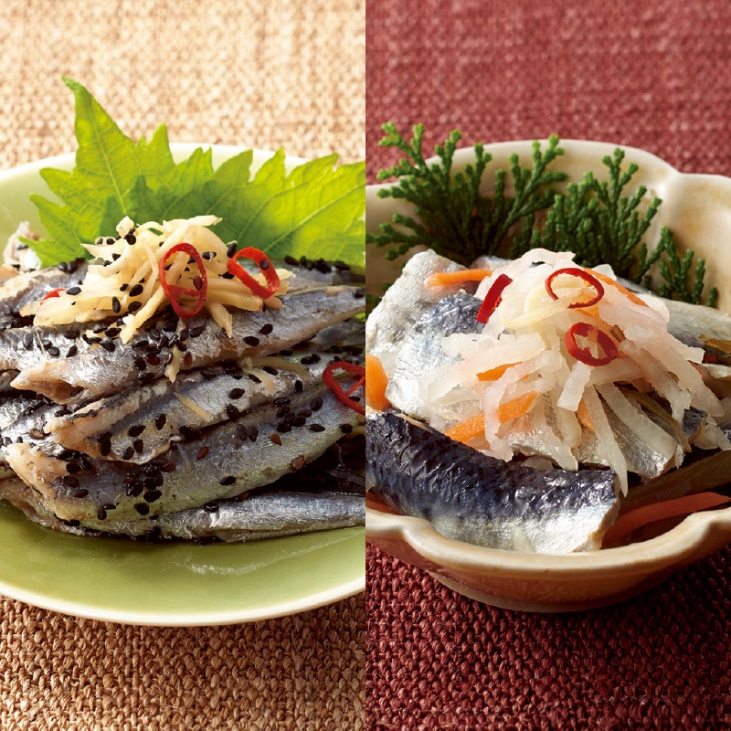 <お歳暮>いわしのごま漬といわしの野菜漬ギフト
