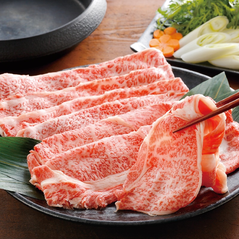 <お歳暮>山形県産 黒毛和牛すき焼用