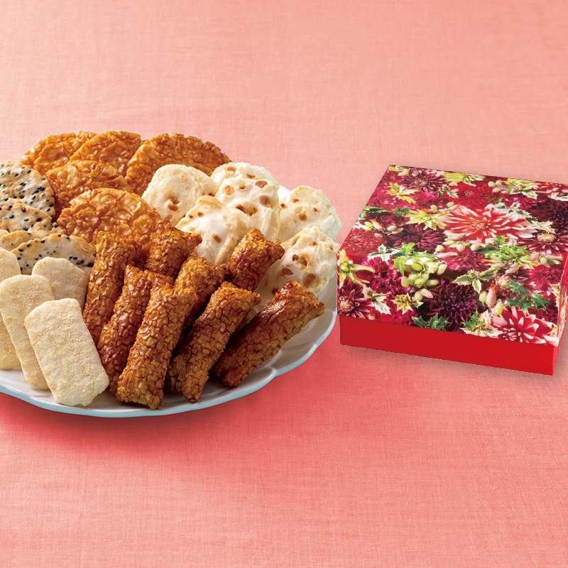 <お歳暮>米菓ギフトBOX〜花のル・コリ〜48袋