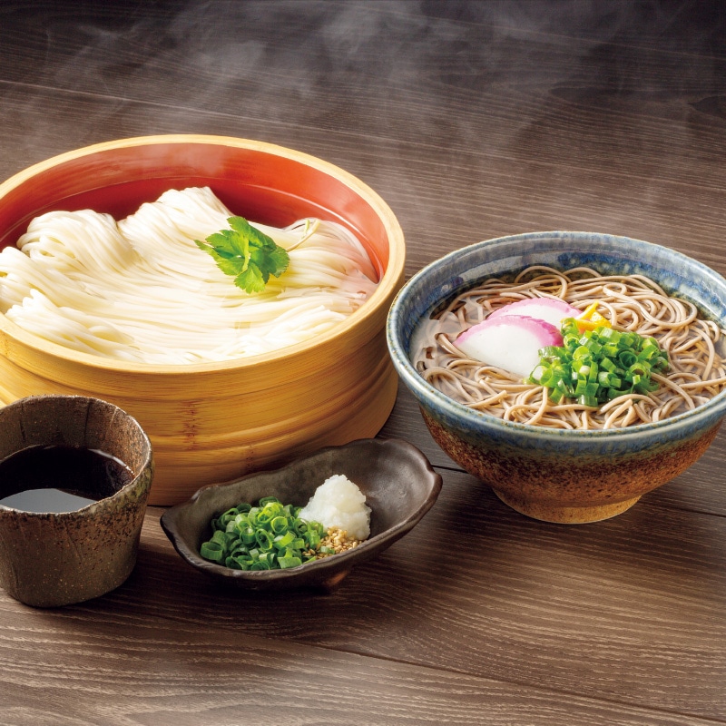 <お歳暮>島原手延うどん、そば、あごだし詰合せ