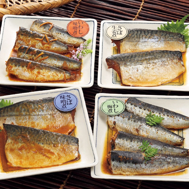 <お歳暮>三陸の煮魚セット